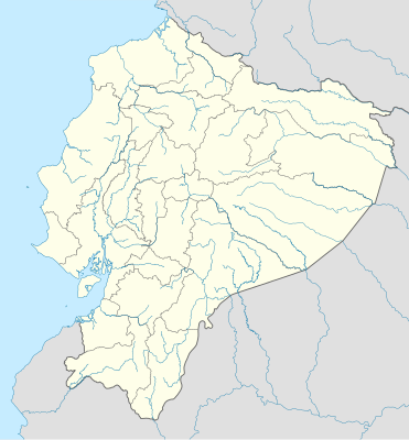 Mapa de localización de Ecuador