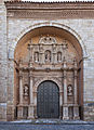 Portada de la iglesia de Nuestra Señora de los Ángeles.