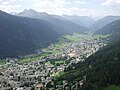 Aerial view of Davos