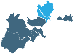 Location of Chenghai in Shantou