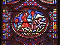 Vidriera de la Sainte Chapelle (siglo XIII).