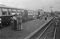 The platform of the station, c. 1948