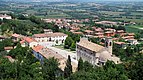   View of Solferino, Lombardy, Italy. Solferino was the place of the Battle of Solferino, battle that gave way for the creation of the Red Cross.