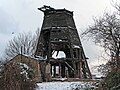 Mahnkesche Mühle - Abtragung des Lagerschuppens