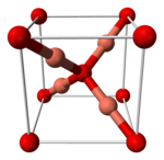 Copper(I) oxide unit cell