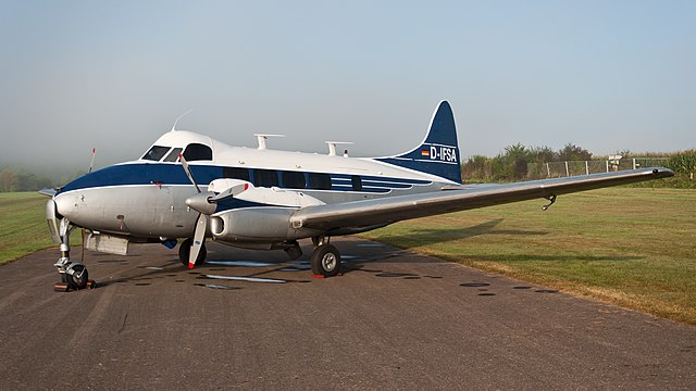 De Havilland DH-104 Dove 7XC (D-IFSA, cn 04531)