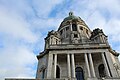 Photo of the entrance to the Ashton Memorial taken in March 2022