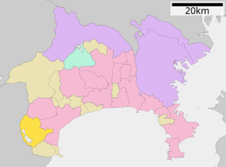 箱根町位置図