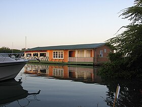 House on water