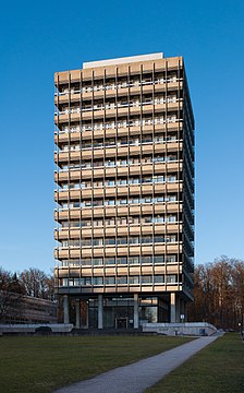 Pfaffenwaldring 32 on the campus of Stuttgart University, Germany.