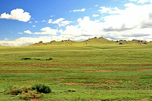 Mongolia steppe