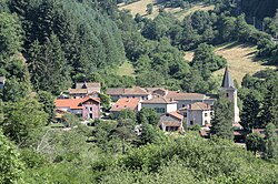 Skyline of Saint-Rirand