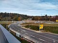 Kreisverkehr am nördlichen Ende der Westtangente