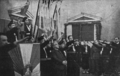 Image 28Members of the National Organisation of Youth (EON) salute in presence of dictator Metaxas (1938) (from History of Greece)