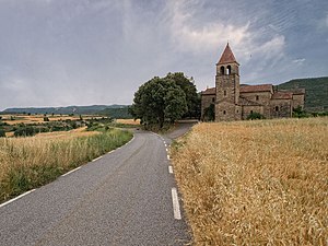 Sant Andreu d'Aguilar templom