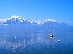 jezero kod Montreuxa