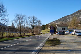 Ortseingang von Grandval Hauptstrasse 30 von Osten her