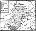 Historical map of the Czech Lands as a part of the Habsburg ruled territories (16th century)