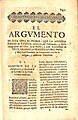 Irún (1738). "Argumento" de la obra