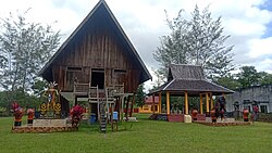 Betang traditional house