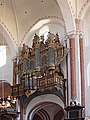 The organ in Roskilde Cathedral