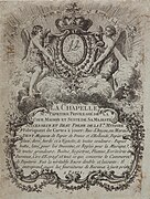 Trade Card of La Chapelle, Stationer, A l'Ordre du Saint-Esprit (Paris) (cropped).jpg