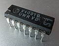 4000-series integrated circuit (VEB Uhrenwerke Ruhla, 1987)