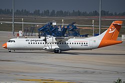 ATR 72-500 der Air Pegasus