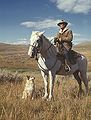 Ŝafisto en Montana, Usono, 1942