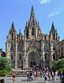 Cathédrale Sainte-Croix de Barcelone.