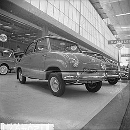 De goedkoopste auto op de AutoRAI van 1961: Goggomobil T300 voor 3.325 gulden