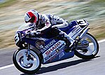 Hans Spaan, (Samson-Sharp-Honda RS 125 R) in 1989