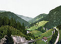 Viadukt über die Ravennaschlucht, um 1900