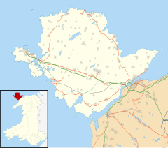 Llanrhyddlad is located in Anglesey