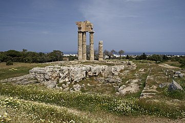 Acropolis of Rhodes, Temple of Apollon