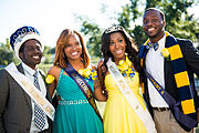 Homecoming court op Texas A&M University in 2014