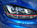 Luz de Xenón del Volkswagen Golf GTI Concept.