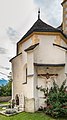 English: Apse and crucifix Deutsch: Chorschluss und Kruzifix