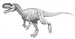 Monolophosaurus (késő jura kori carnosaurus).