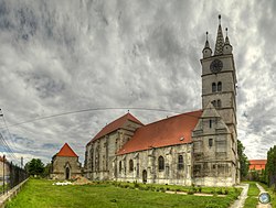 Den evangeliske kyrkja frå 1200-talet i Sebeș