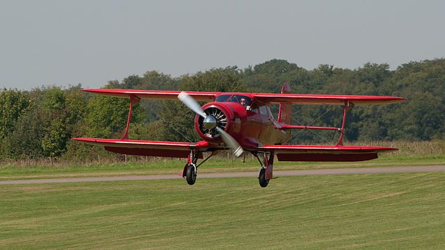 Beech D17S Staggerwing.