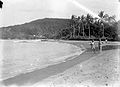 Orang Eropa di Pantai Palabuhan Ratu pada tahun 1920