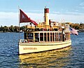 Twin City Rapid Transit restored Express Boat Minnehaha on Lake Minnetonka