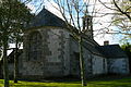 La chapelle Saint-Brieuc, ancienne église paroissiale de Plonivel (vue extérieure)