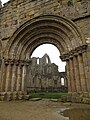 Fountains Abbey Cloister portal