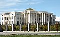 The presidential palace in Tajikistan