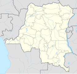 Kinshasa trên bản đồ Cộng hòa Dân chủ Congo