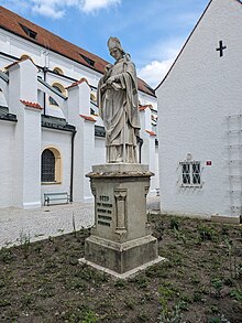 Denkmal für Otto von Freising auf dem Freisinger Domberg von Caspar von Zumbusch