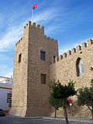 Español: Vista exterior trasera del Castillo de Luna.