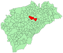 Cantalejo – Mappa